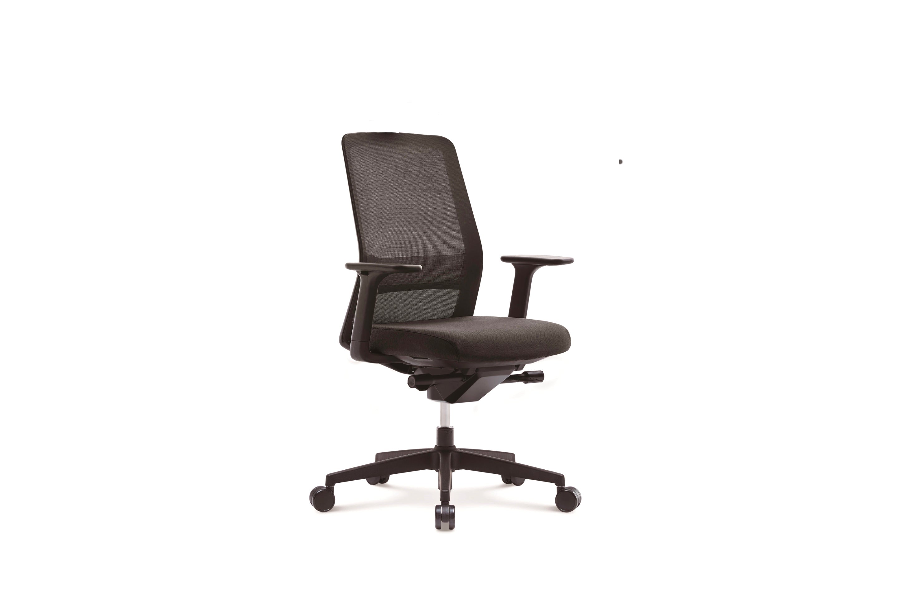 FURSYS SIDIZ T40 Black Frame Home Office Desk Chair