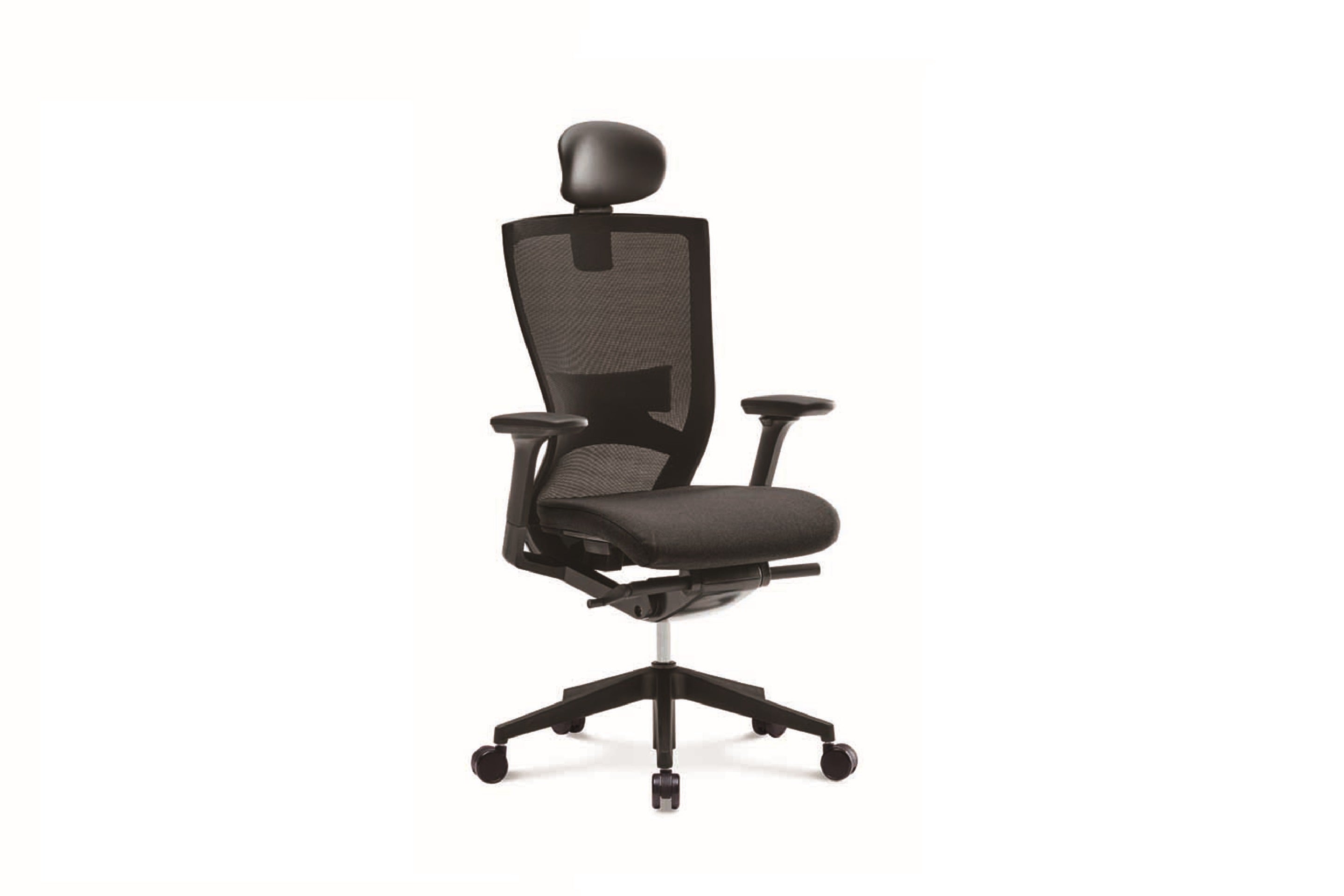 FURSYS SIDIZ T50 Black Frame Home Office Desk Chair