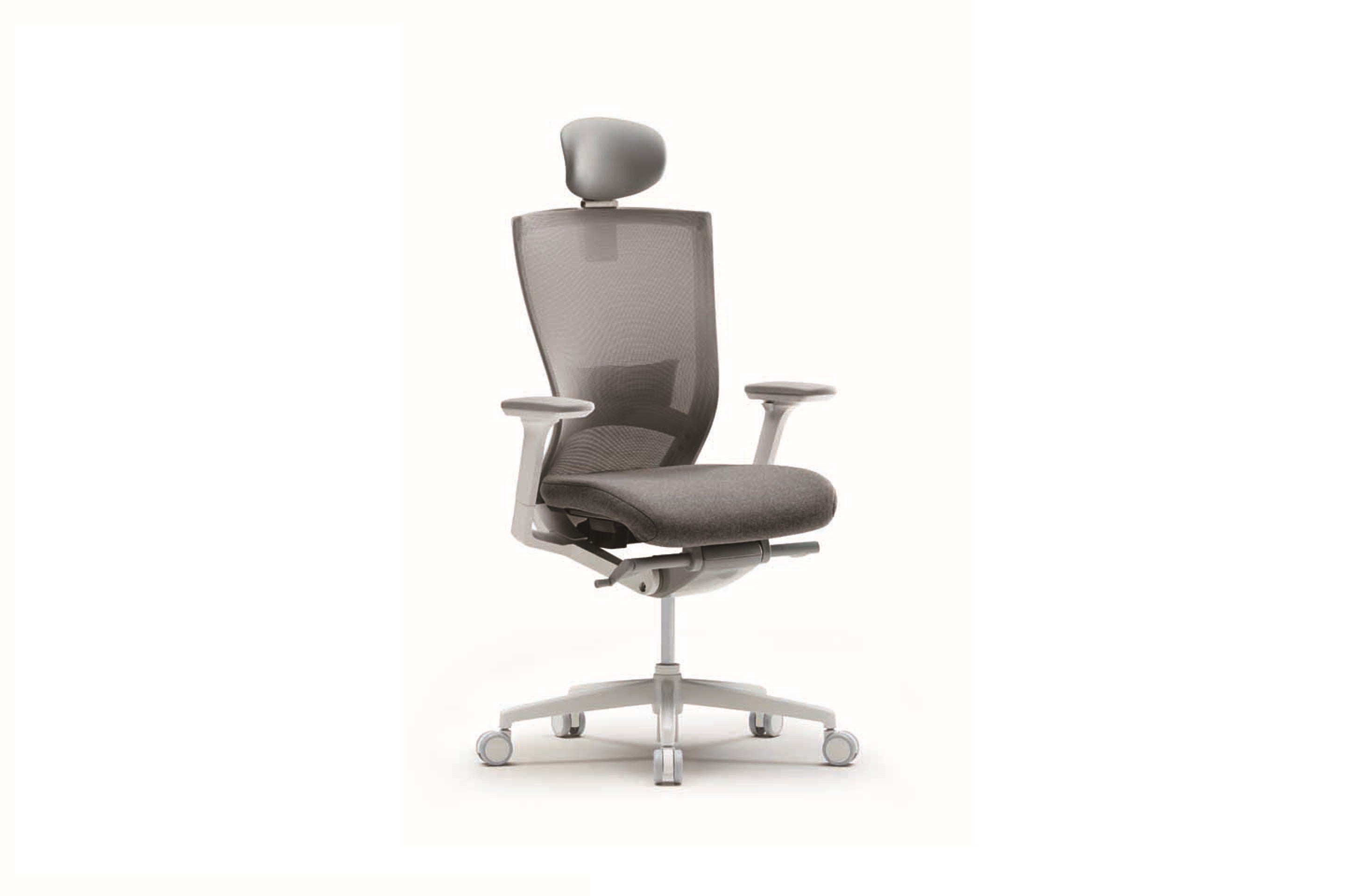 FURSYS SIDIZ T50 White Frame Office Desk Chair