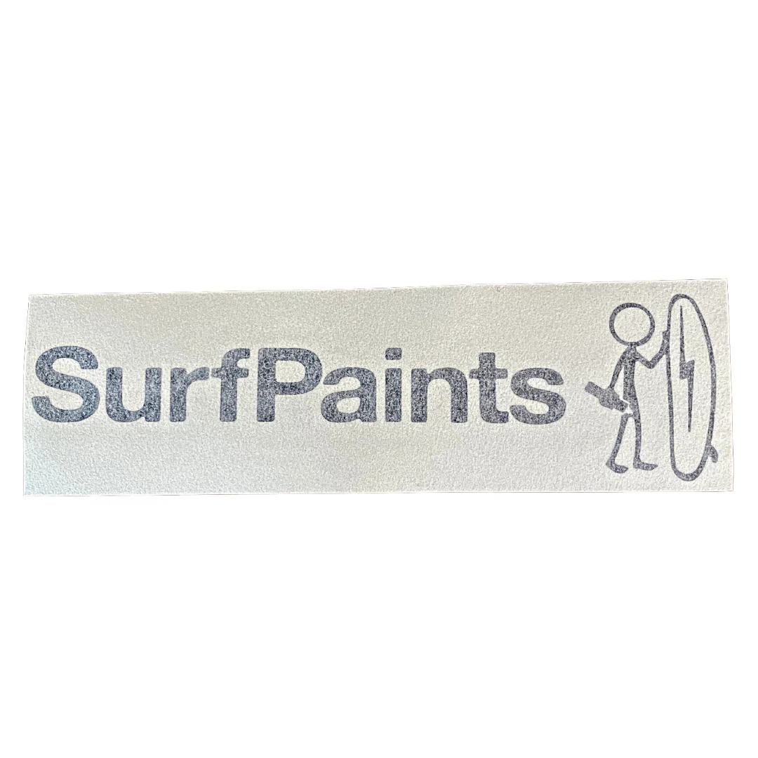 SurfPaints Vinyl Board Sticker (Black)