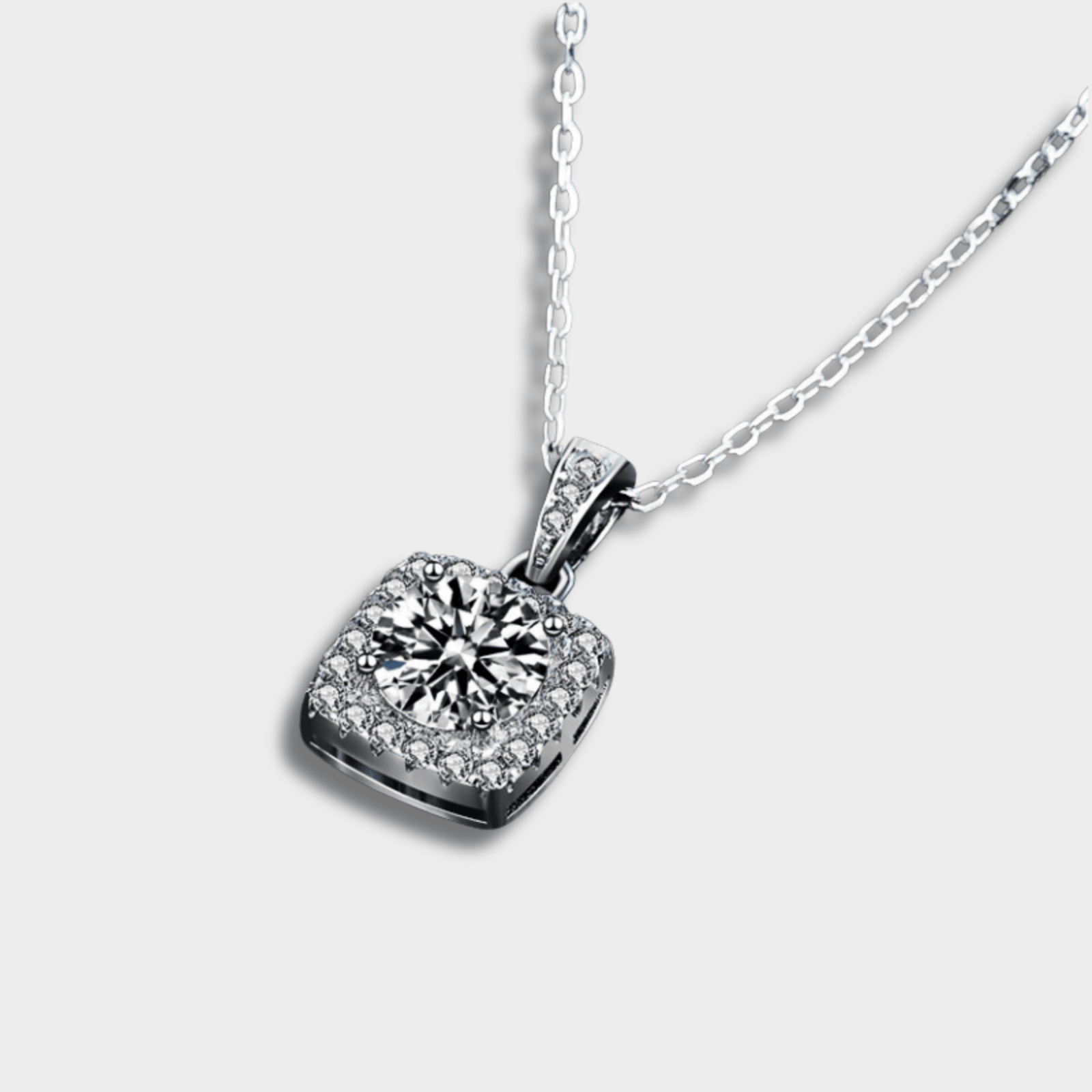 4MM Stainless Steel Tennis Chain Set