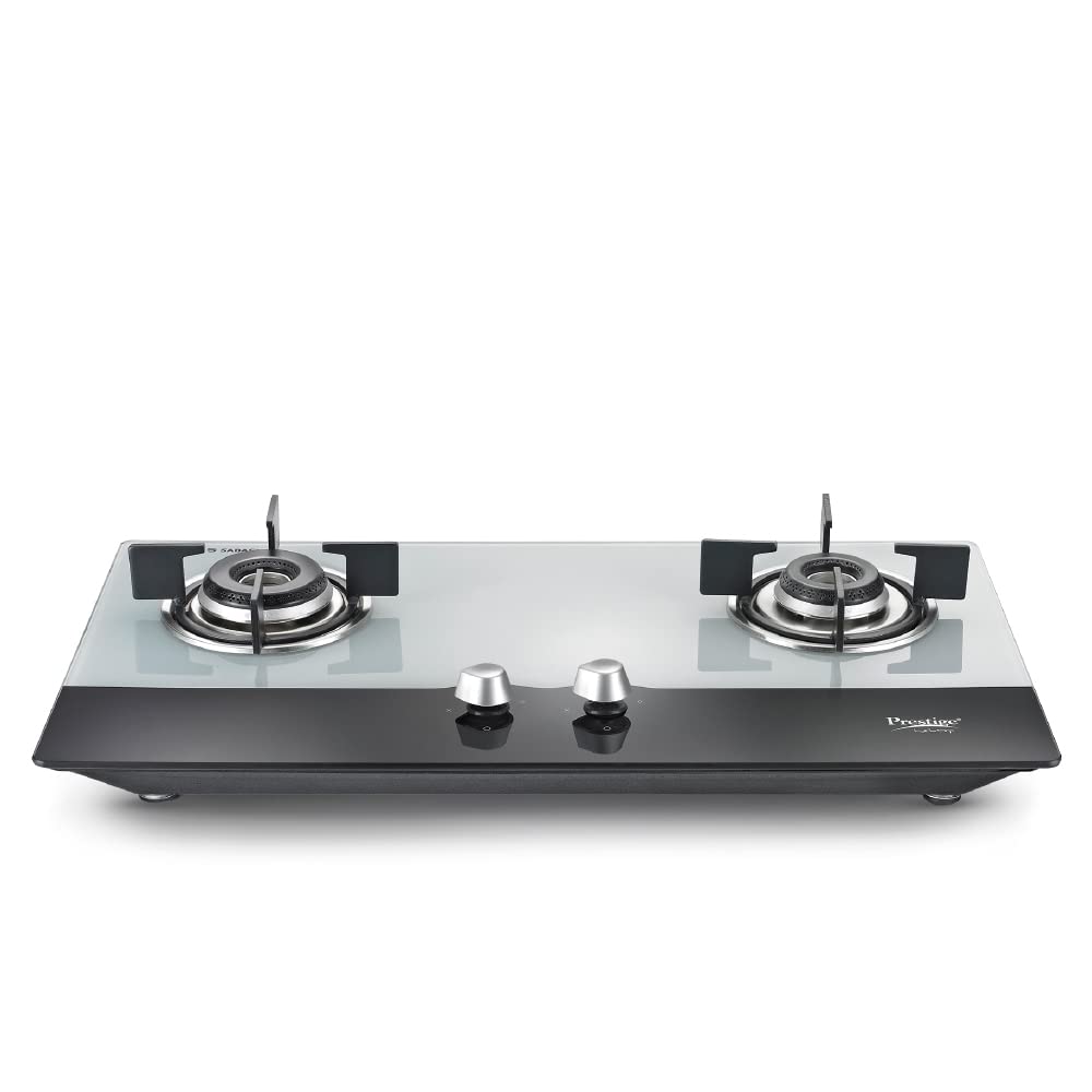 Prestige Desire 2 Burner Hob Top - PHTD 02 Al | Advanced Auto Ignition | Grey & Black