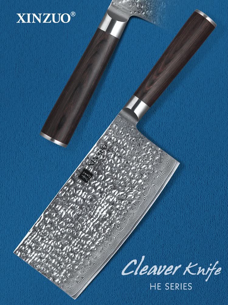 XINZUO HE SERIES 7" inch Big Cleaver Knife