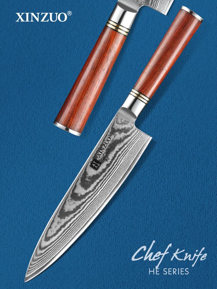 XINZUO HE SERIES  8'' inch Chef's Knife