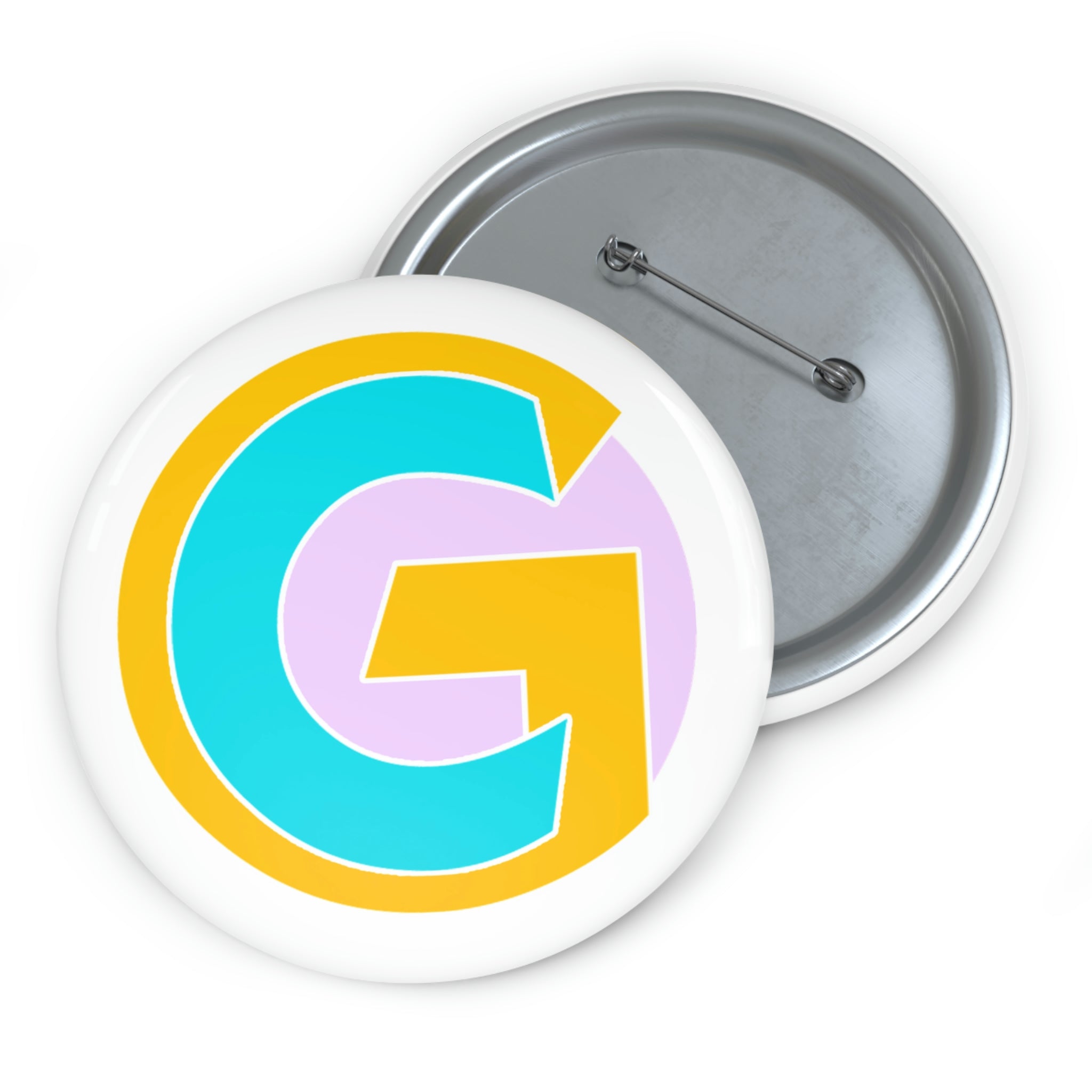 Custom Pin Buttons (GC LOGO) 3 sizes