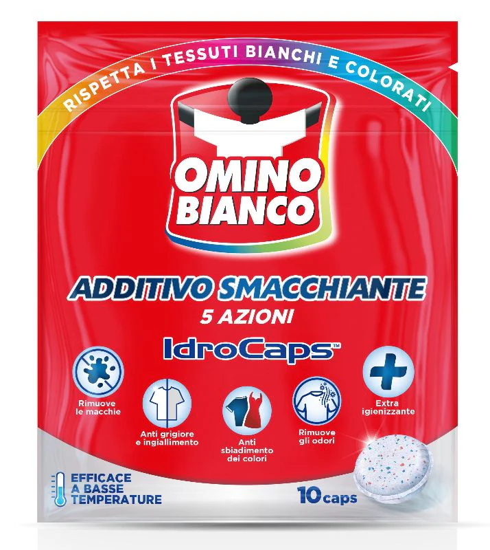 OMINO BIANCO ADDITIVO IDROCAPS X10 SMACCHIANT