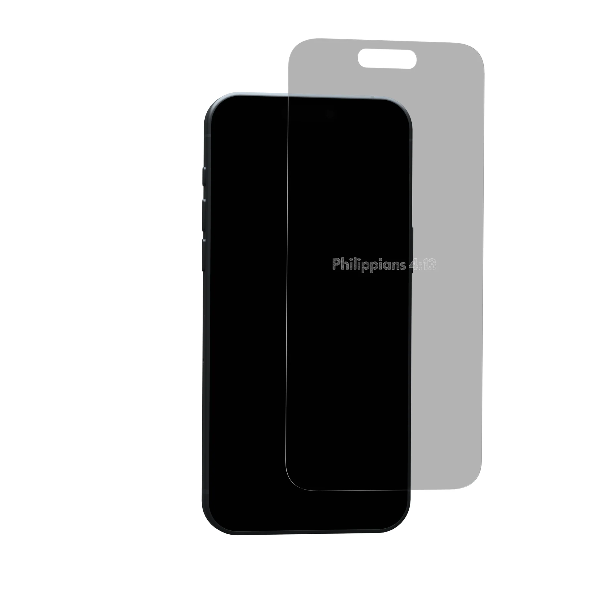 Philippians 4:13 Clear Screen Protector
