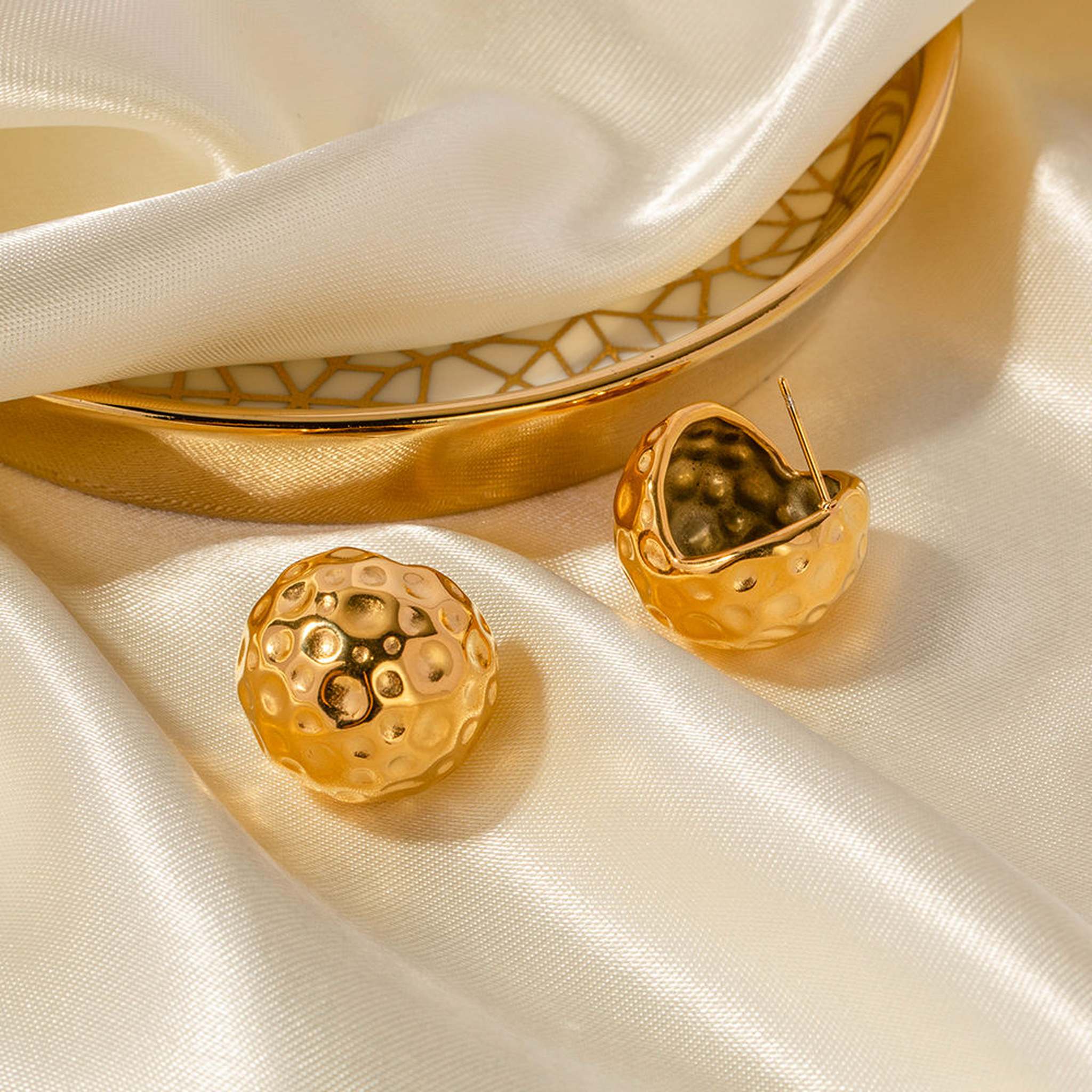 Hollow Ball Earrings