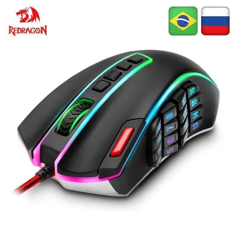 Mouse - Redragon LEGEND M990 - 16400DPI *24botões*