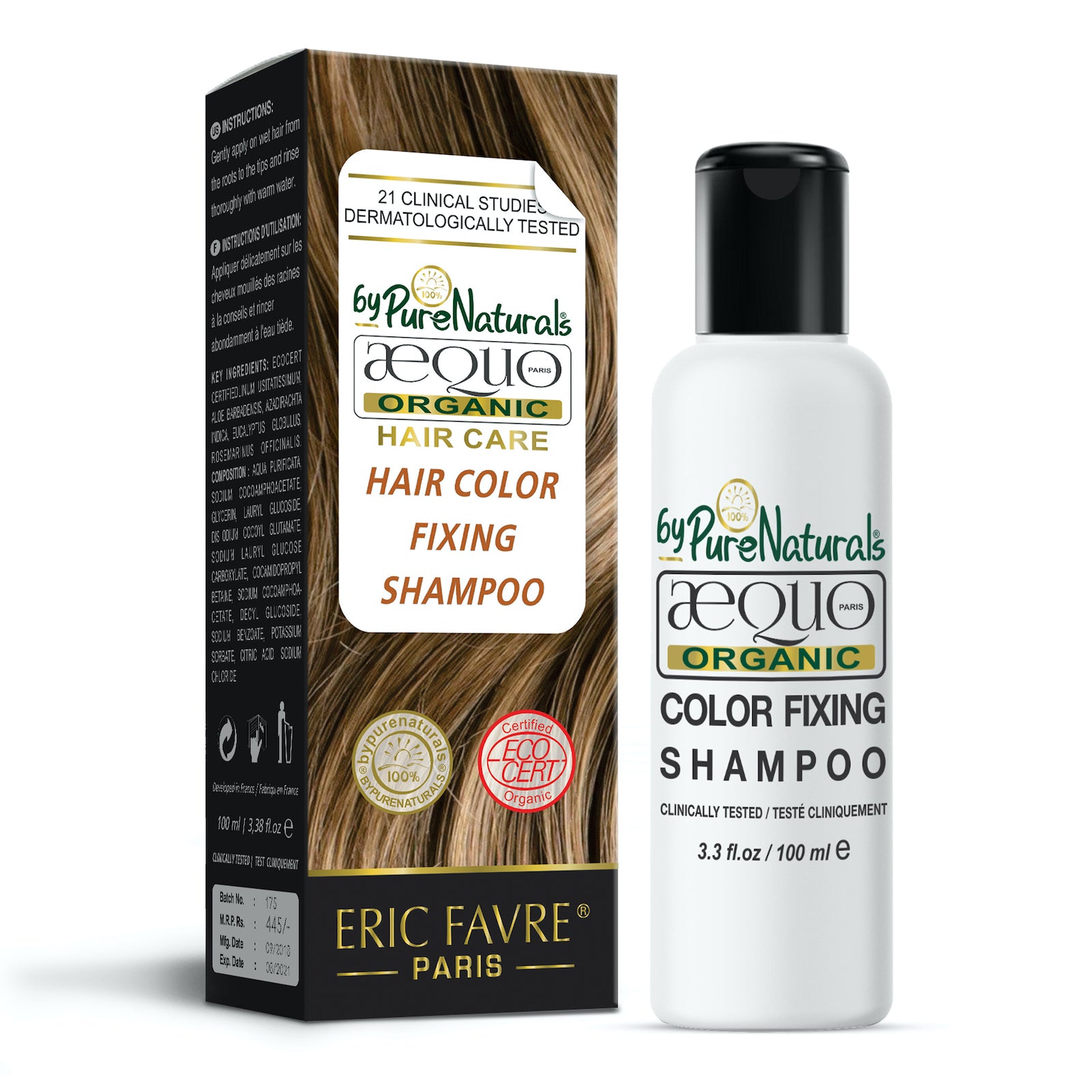 Organic Hair Colour Fixing Shampoo byPureNaturals
