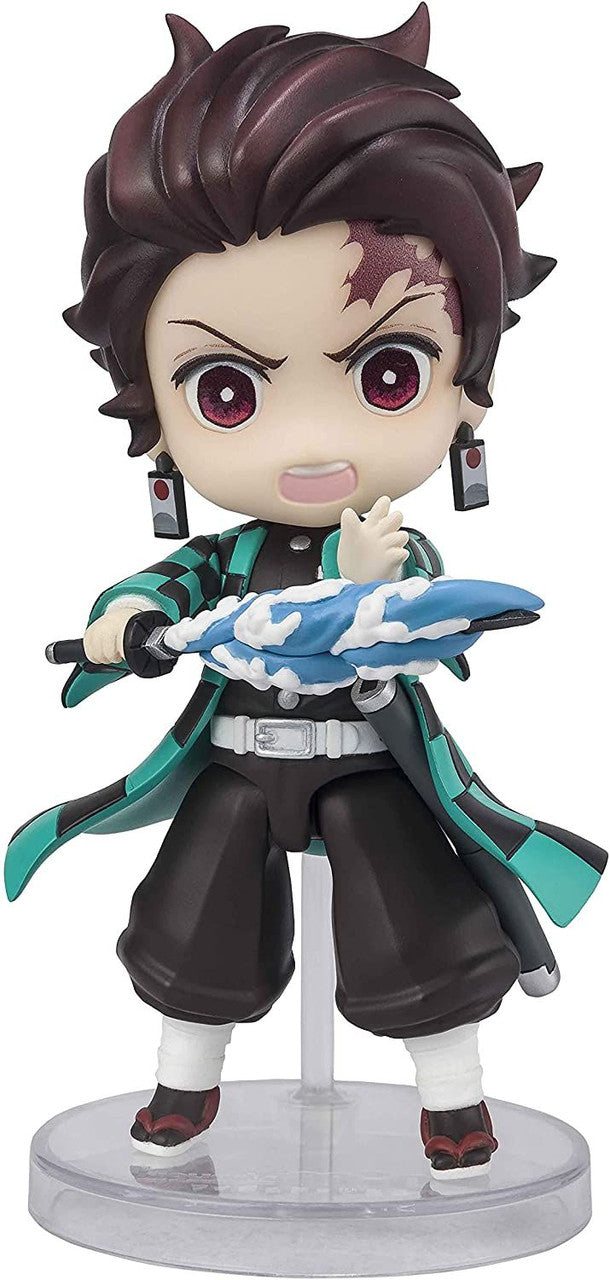 BANDAI Spirits Tanjiro Kamado -Water Breathing- Demon Slayer: Kimetsu no Yaiba, Bandai Spirits Figuarts Mini
