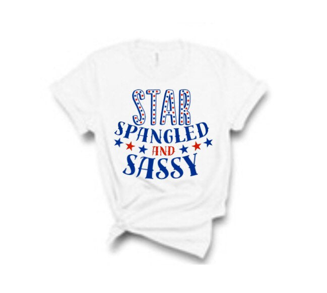 Star Spangled and Sassy Tee