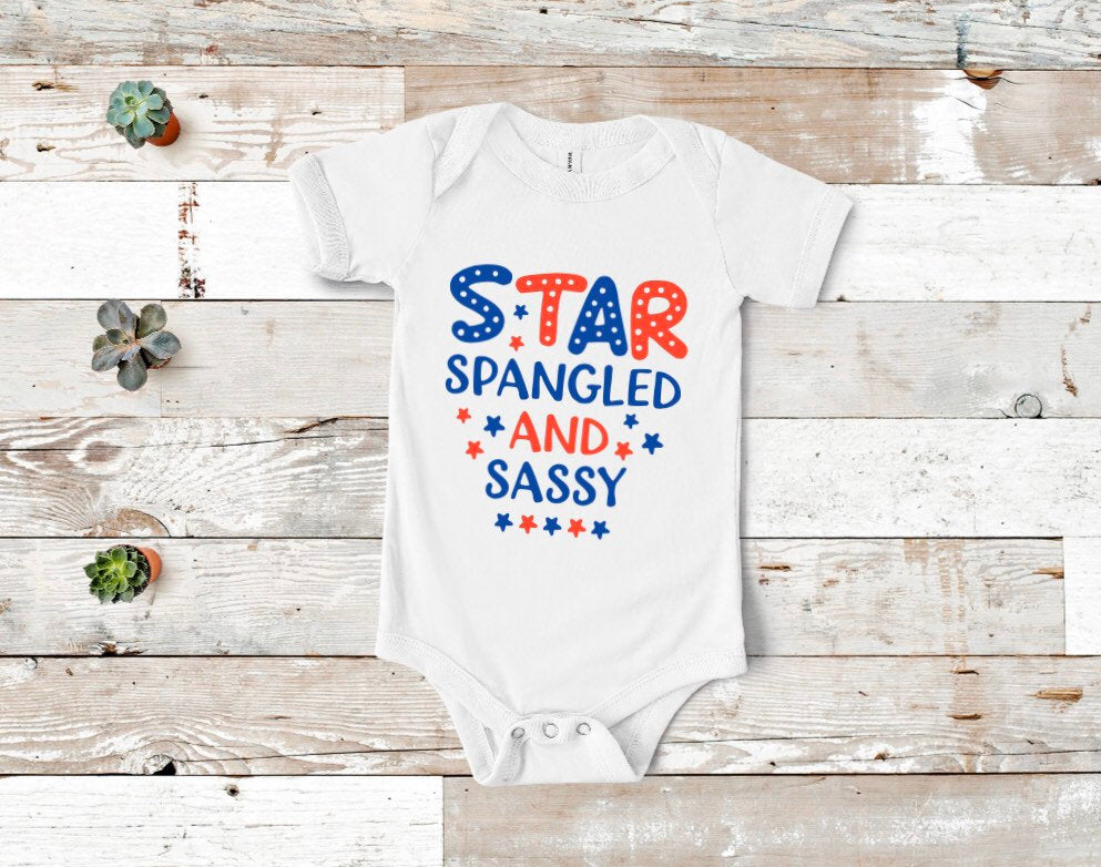Star Spangled & Sassy Bodysuit