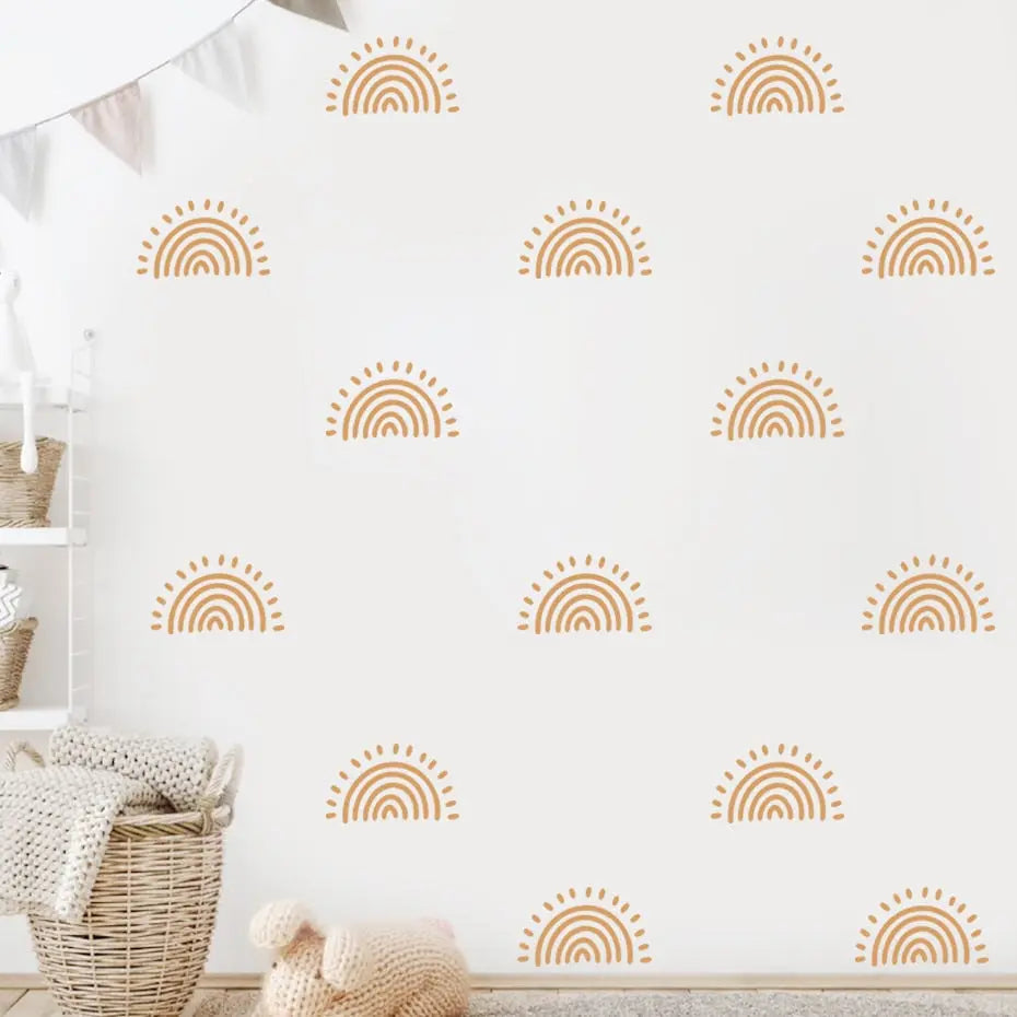 Stickers Muraux Coucher de Soleil pour chambre d'enfant