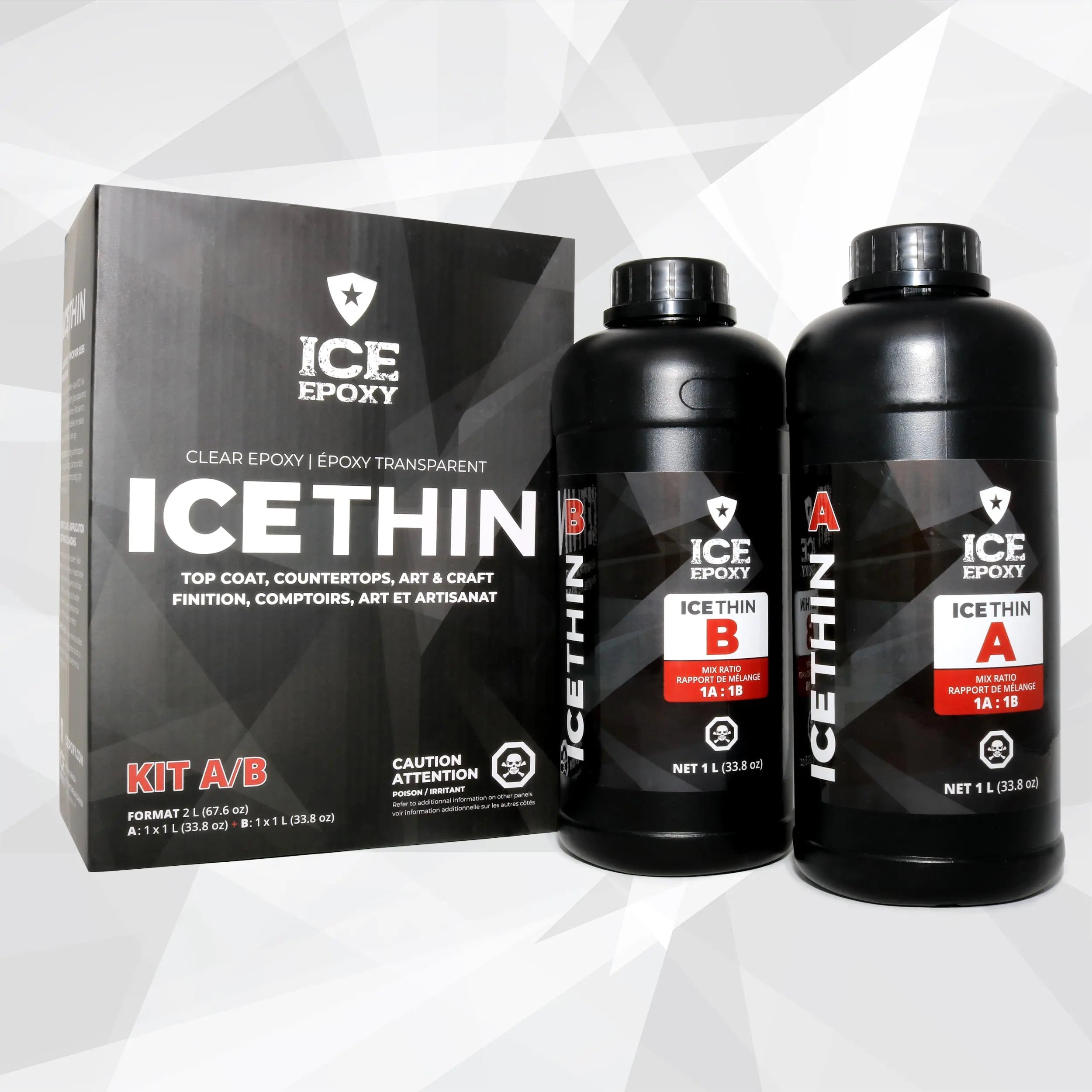 ICE-THIN 2000mL Crystal Clear Resin