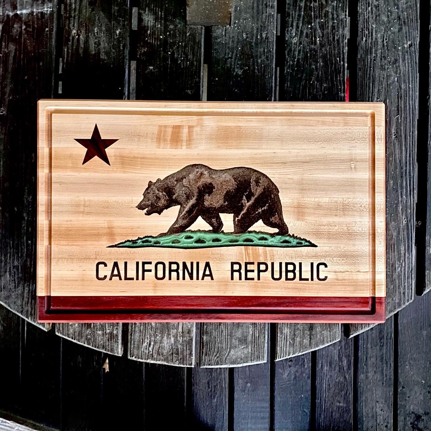 California Flag Block