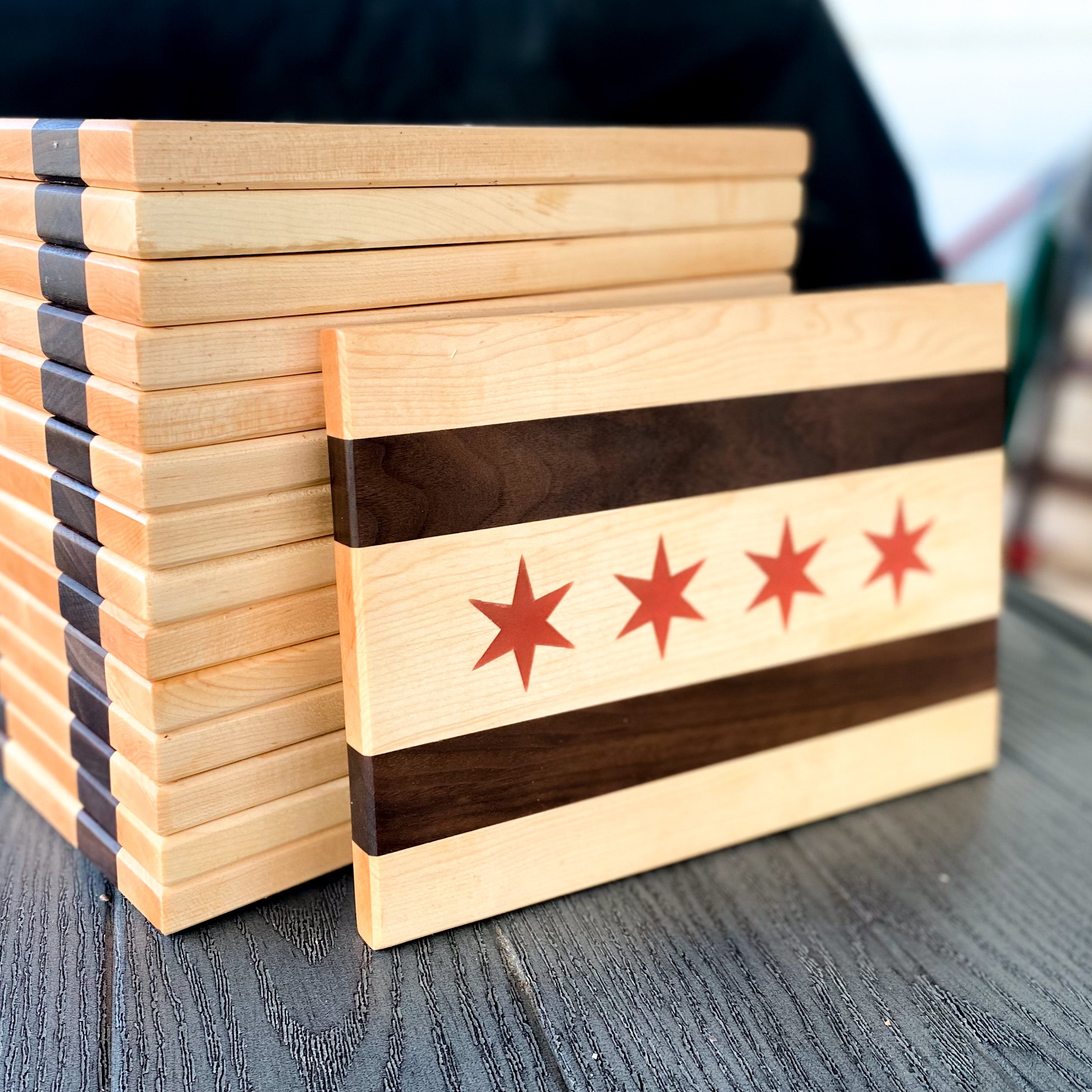 Chicago Flag Block