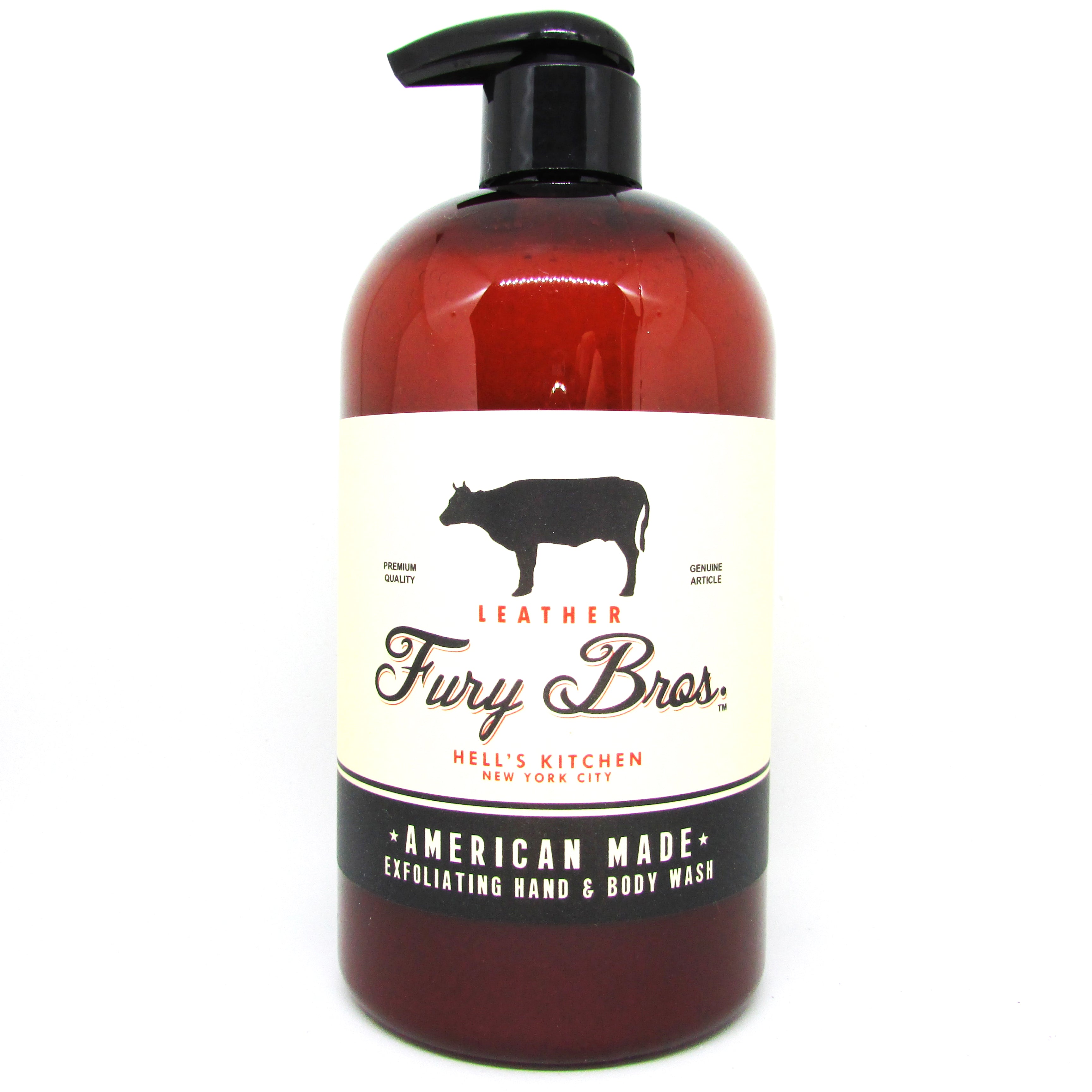 Leather Hand & Body Wash 16 oz