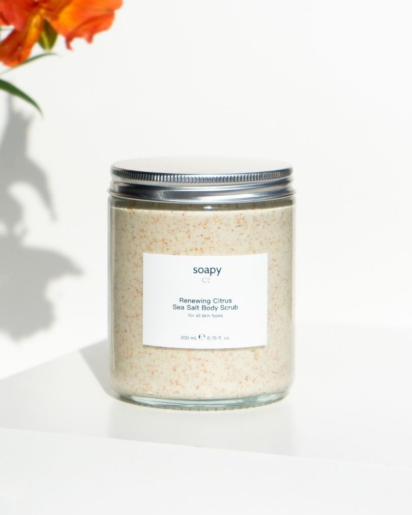Renewing Citrus Sea Salt Body Scrub