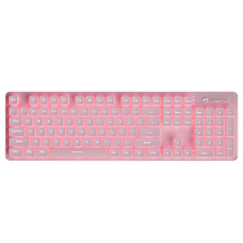 LANGTU L1 full metal panel membrane keyboard