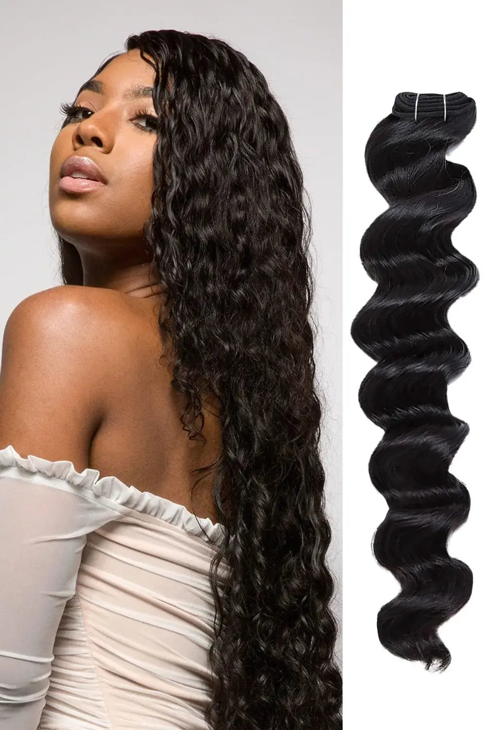 Cambodia Virgin Hair Bundles Sew in Extensions Loose Wave