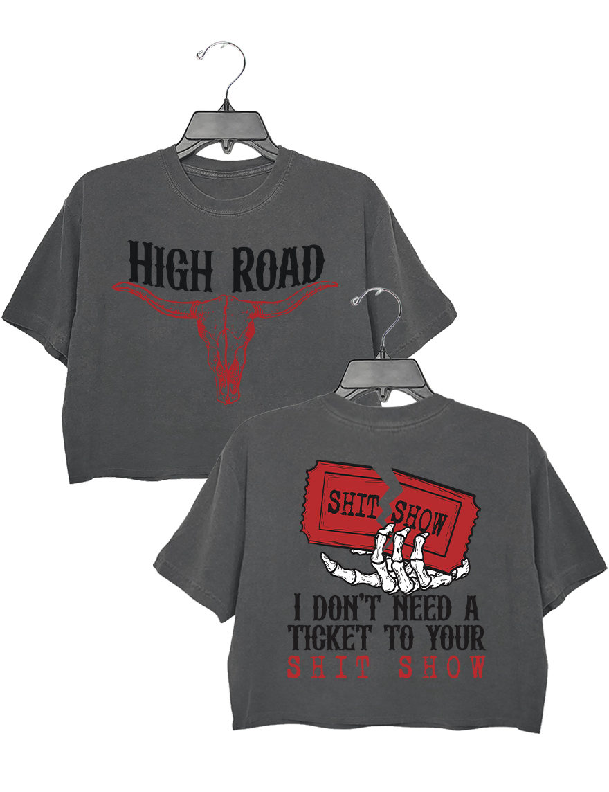 Koe Wetzel Jessie Murph High Road Shit Show Crop Top