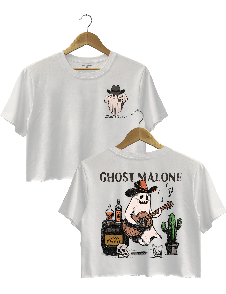 Ghost Malone Crop Top