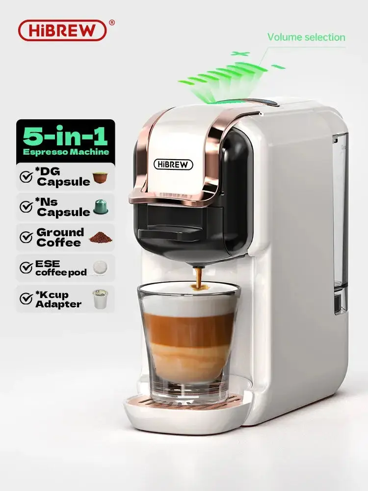 HiBREW 5 in 1 Multiple Capsule Coffee Machine