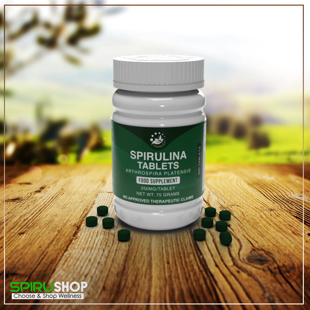 NaNuSci Spirulina (300 tablets)