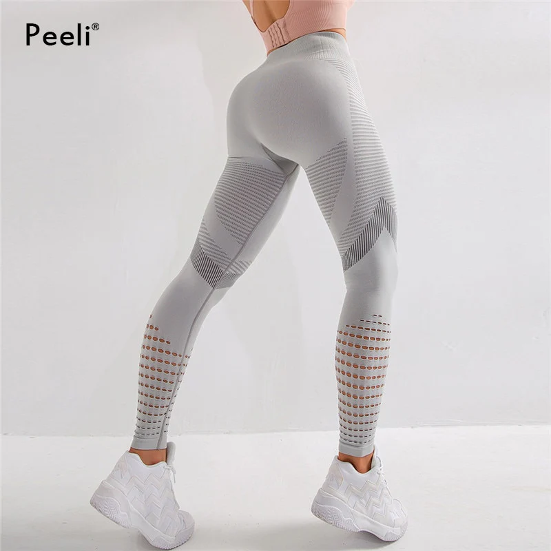 Seamless Women Leggings Fitness High Waist Push Up