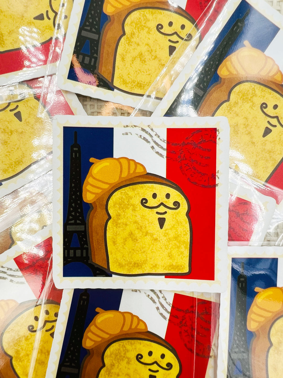 French Toasty Vinyl Sticker