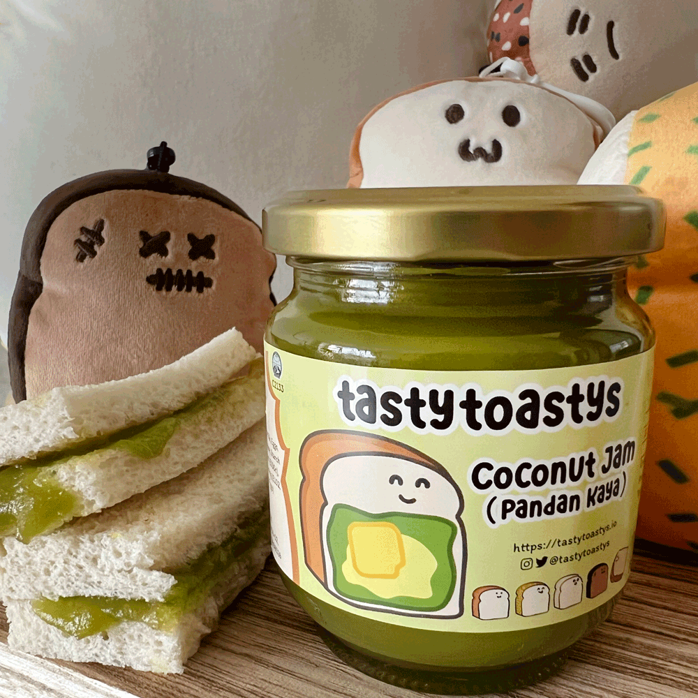 Tasty Toastys Coconut Jam (SG Only)