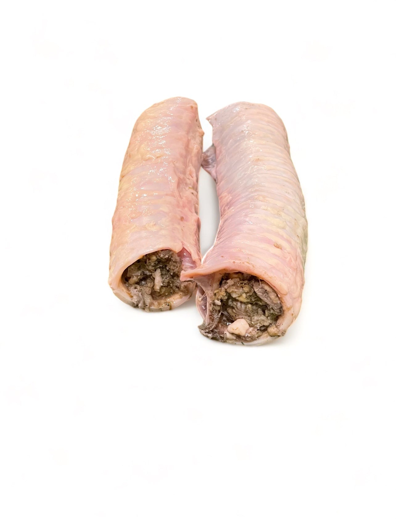 Green Tripe Stuffed Trachea