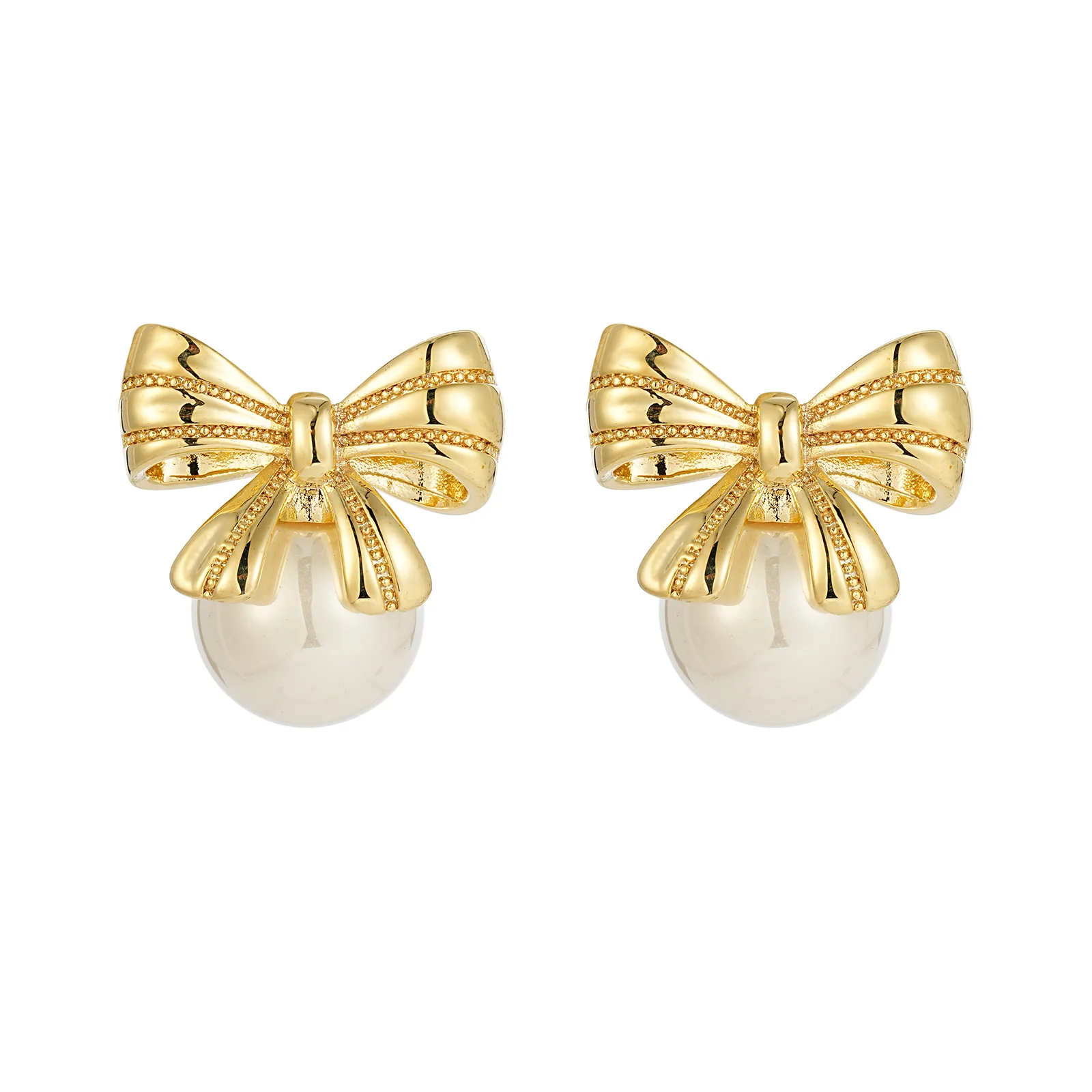 Butterfly Pearl Earrings