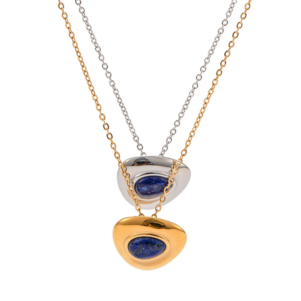 Lapis Lazuli Necklace: Vintage Elegance for Women