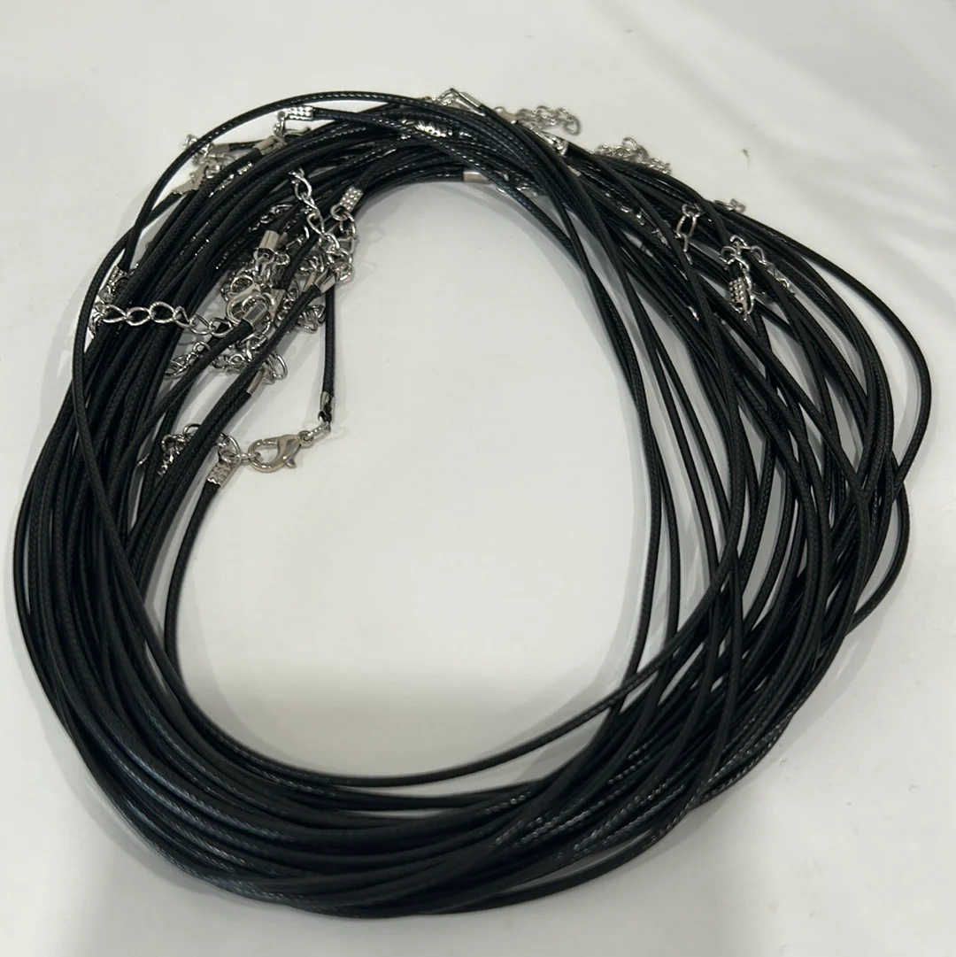 Black Cord Necklace