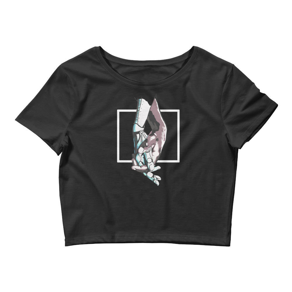 Holding The Future - Women’s Crop Tee