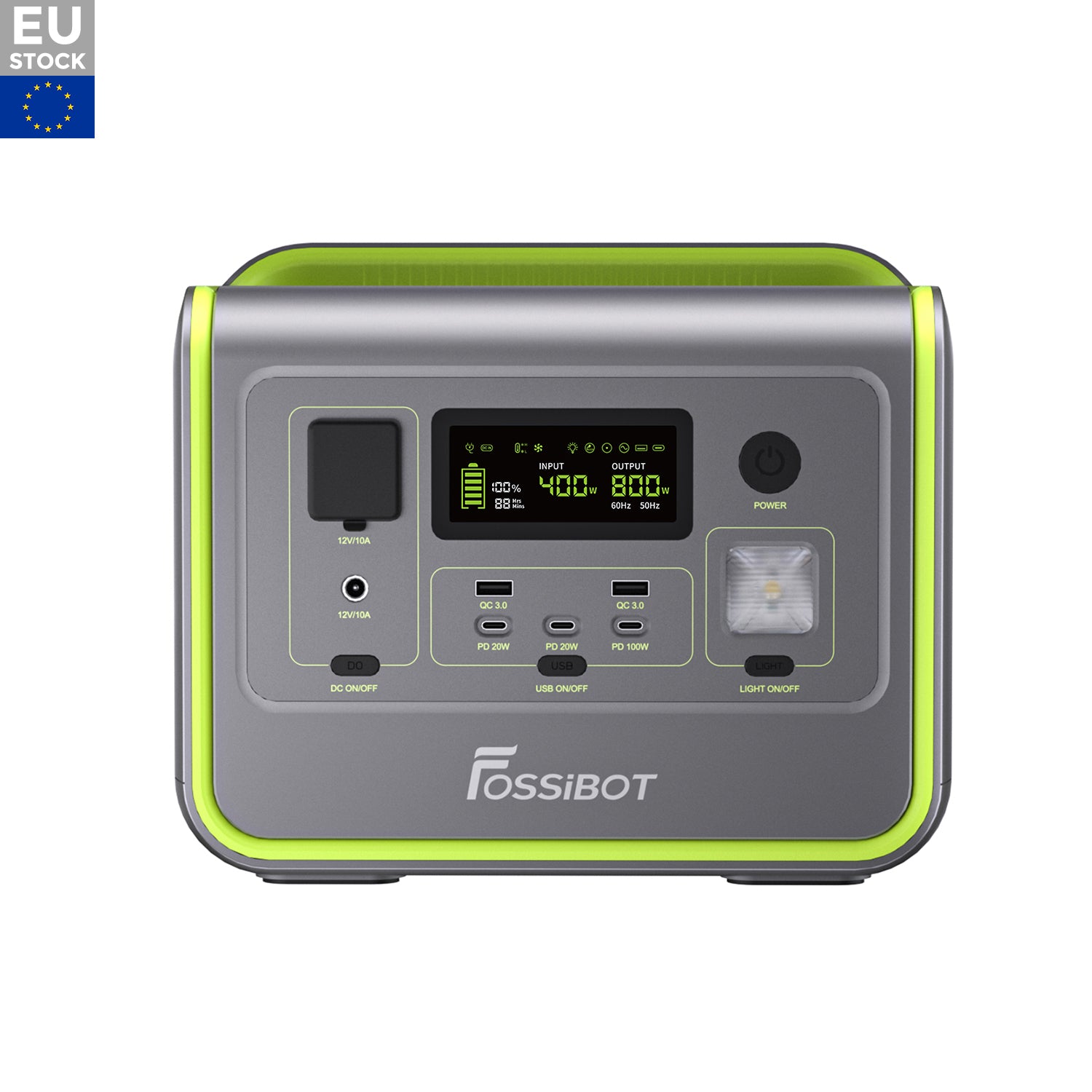 FOSSiBOT F800 Portable Power Station | 800W 512Wh