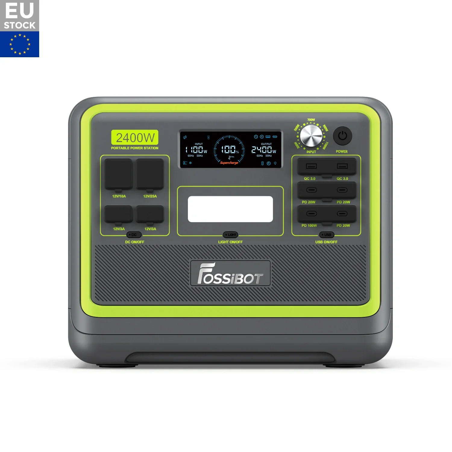 FOSSiBOT F2400 Portable Power Station | 2,400W 2,048Wh