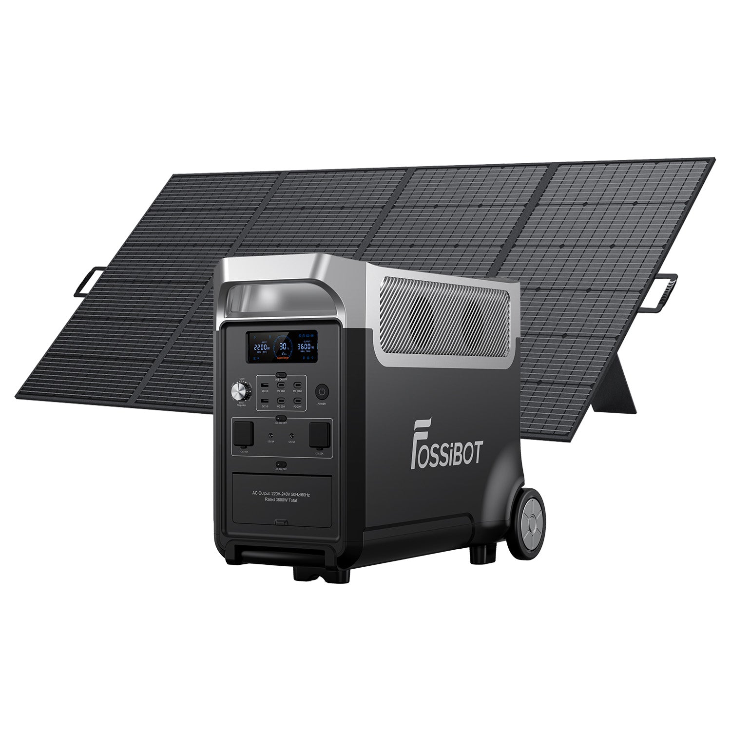 FOSSiBOT F3600 Pro + SP420 | Solar Generator Kit