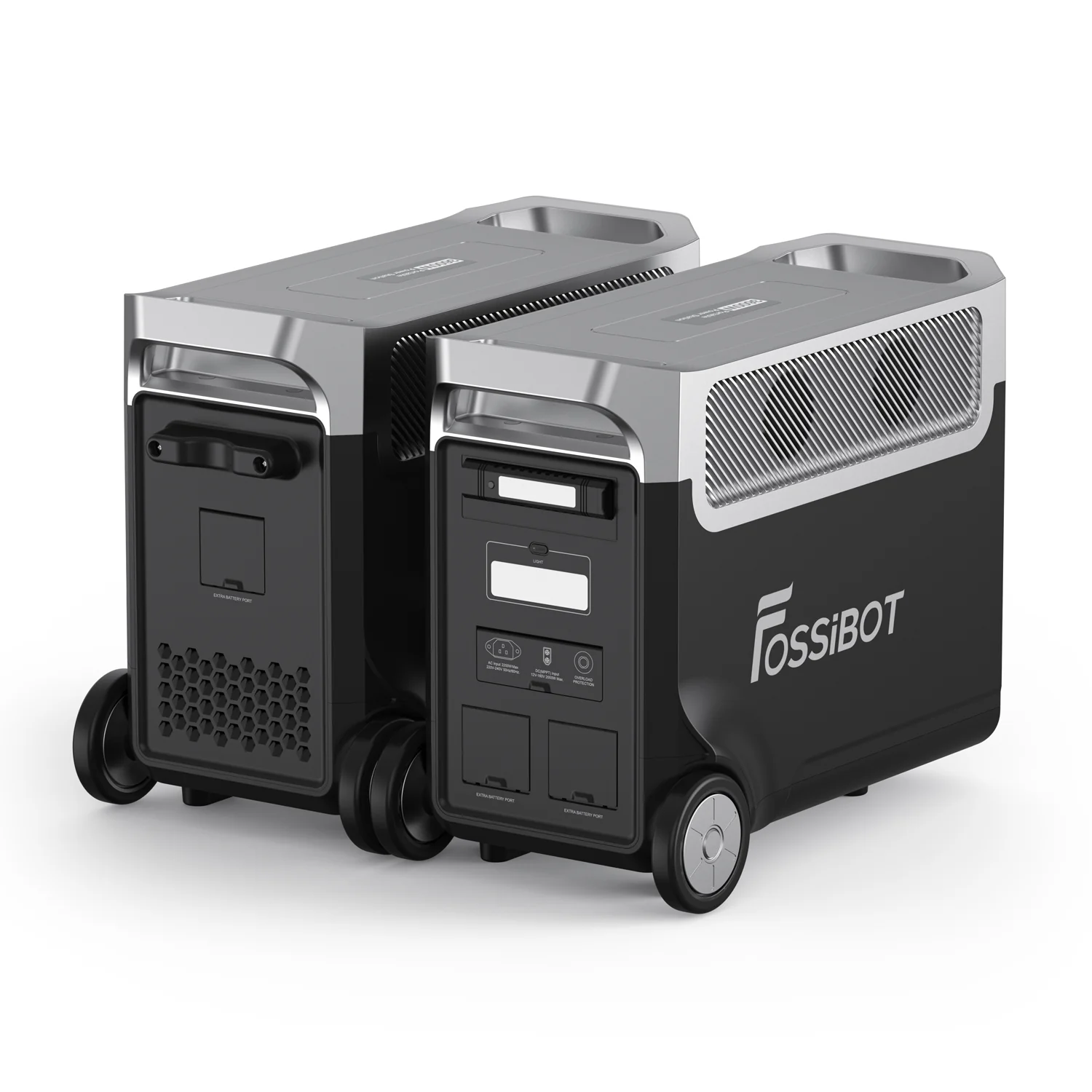 FOSSiBOT F3600 Pro + FB3840 Expansion Battery