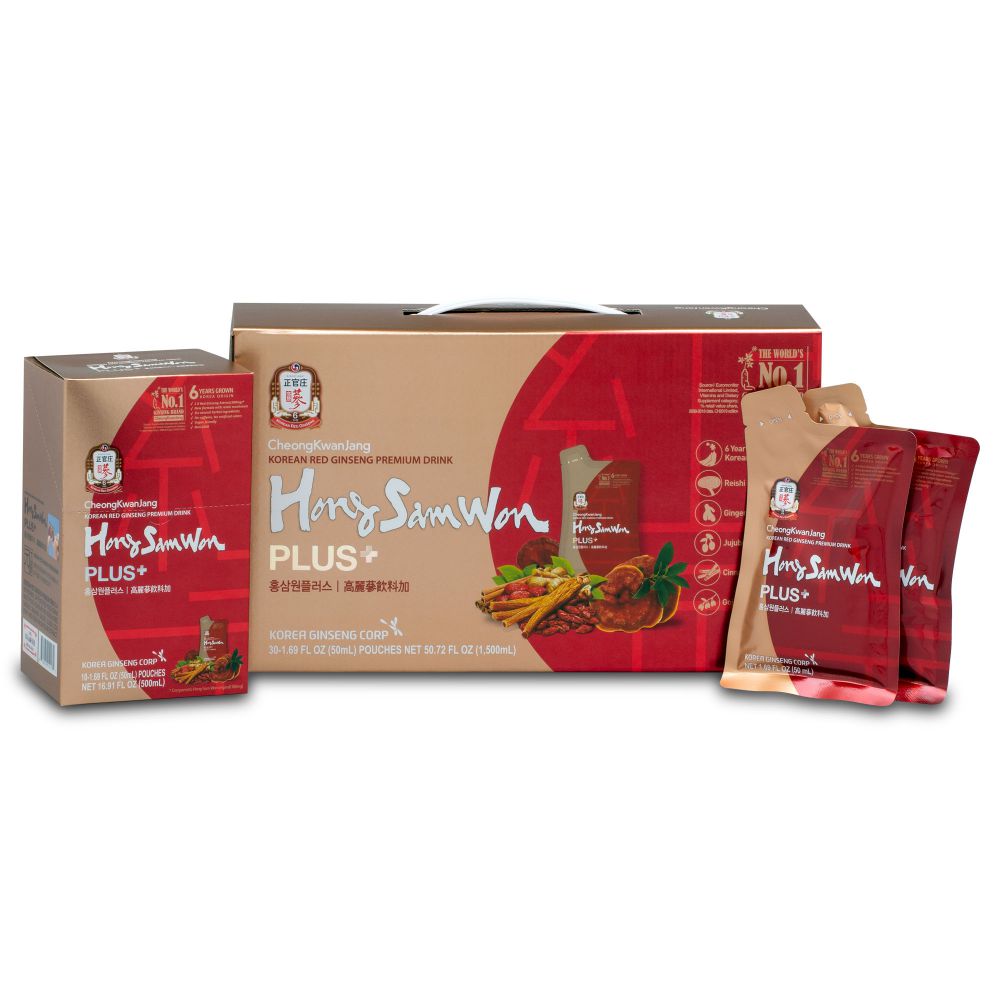 Hong Sam Won Plus Pouch Korean Red Ginseng - CheongKwanJang