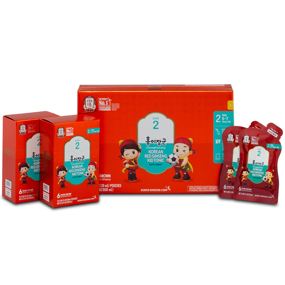 Kid Tonic Step 2 (Ages 5-7) Korean Red Ginseng - CheongKwanJang