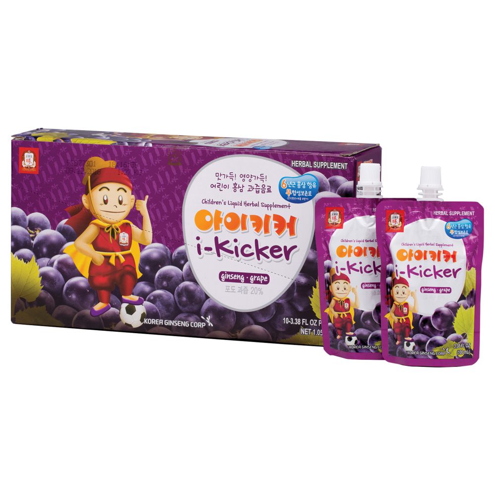 I-Kicker Kids Juice Grape Korean Red Ginseng - CheongKwanJang