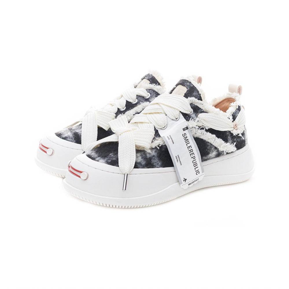 Black Woolen Low Top SB Sneaker