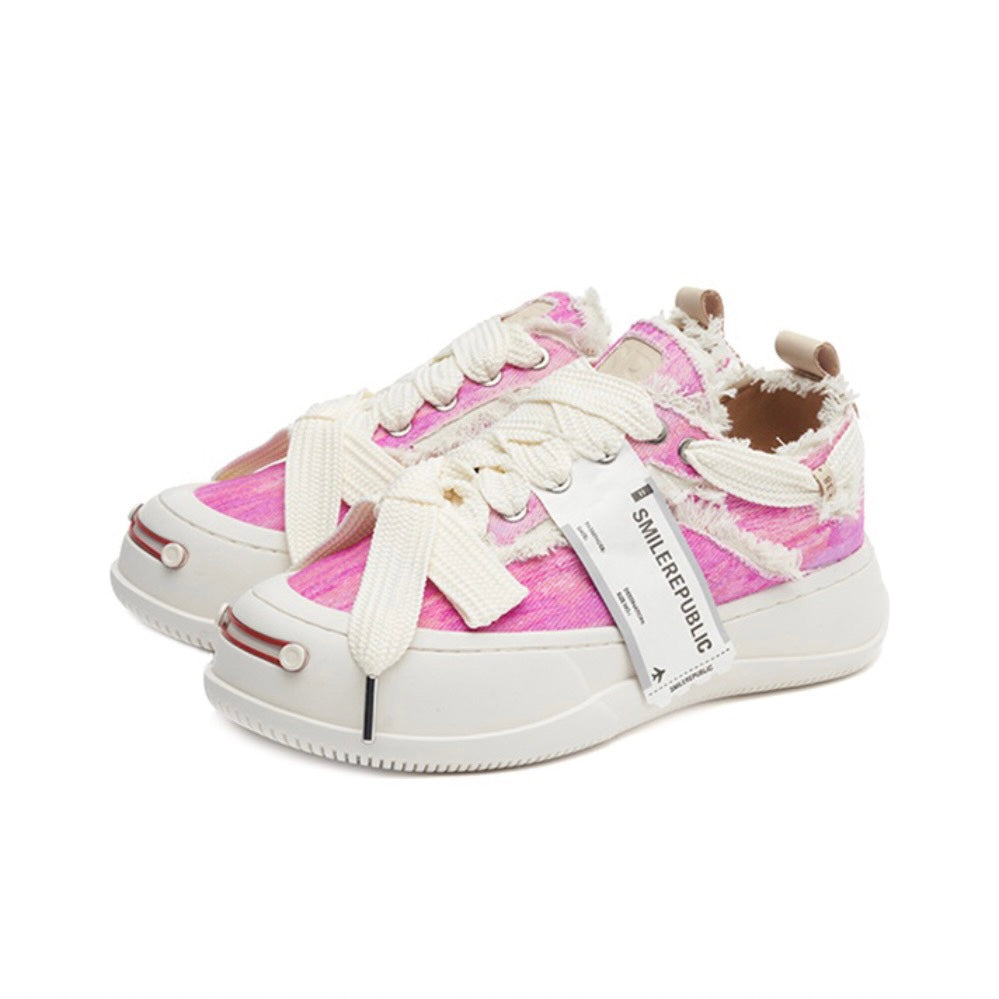 Pink Print Low Top SB Sneaker