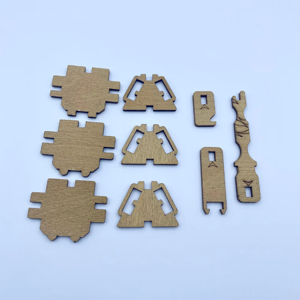 Replacement Set for Philosopher's Stone Box (Wooden pieces)