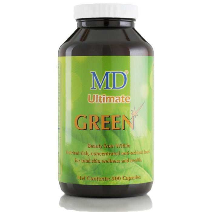 MD® Ultimate Green | Support Skin Weight Loss Immunity Detox -300 Capsules