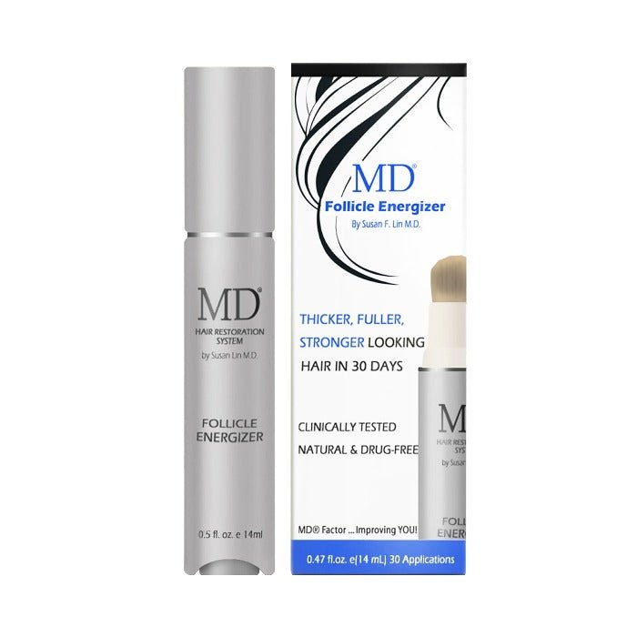 MD® Follicle Energizer Serum - Natural Hair Growth Serum - 14ml 30-Day Supply