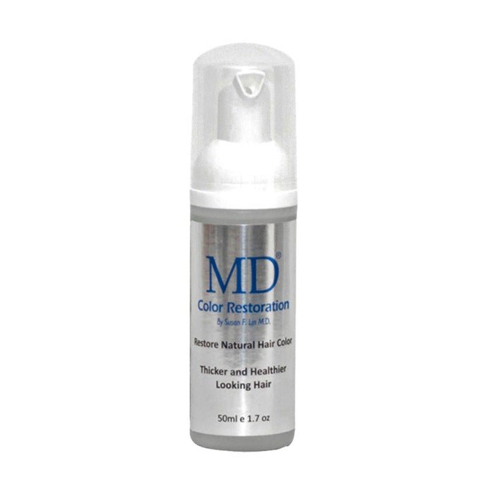 MD® Hair Color Restoration For Men and Women - Restore Natural Hair Color- 1.7 fl. oz 30 Days Supply